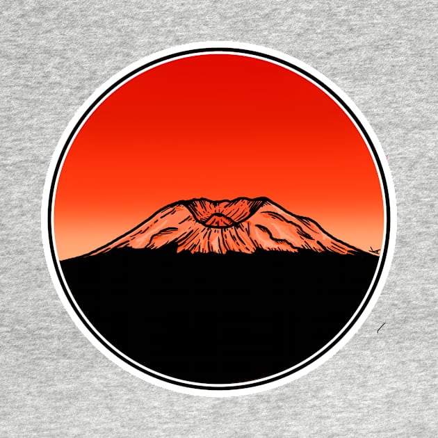 Mt St Helens Sunset by FernheartDesign